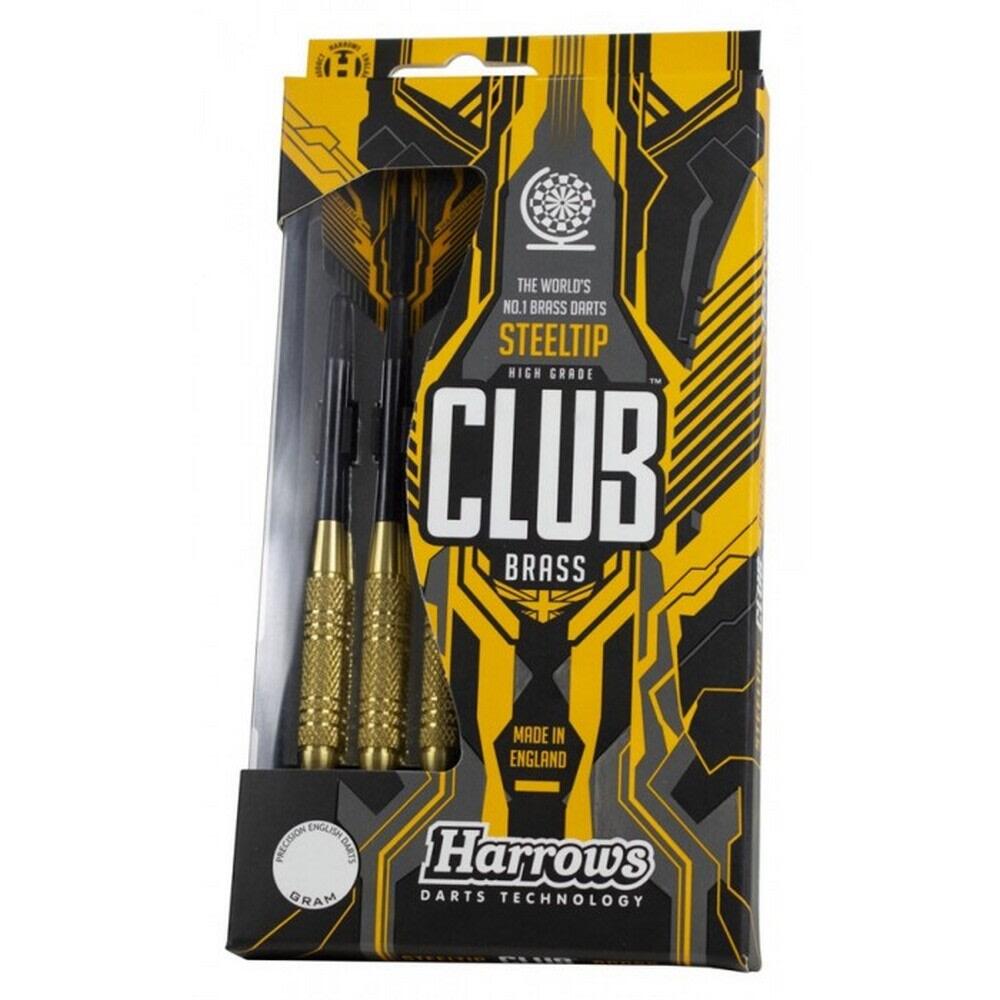 Club Brass Darts (Brass/Yellow/Black) 1/4