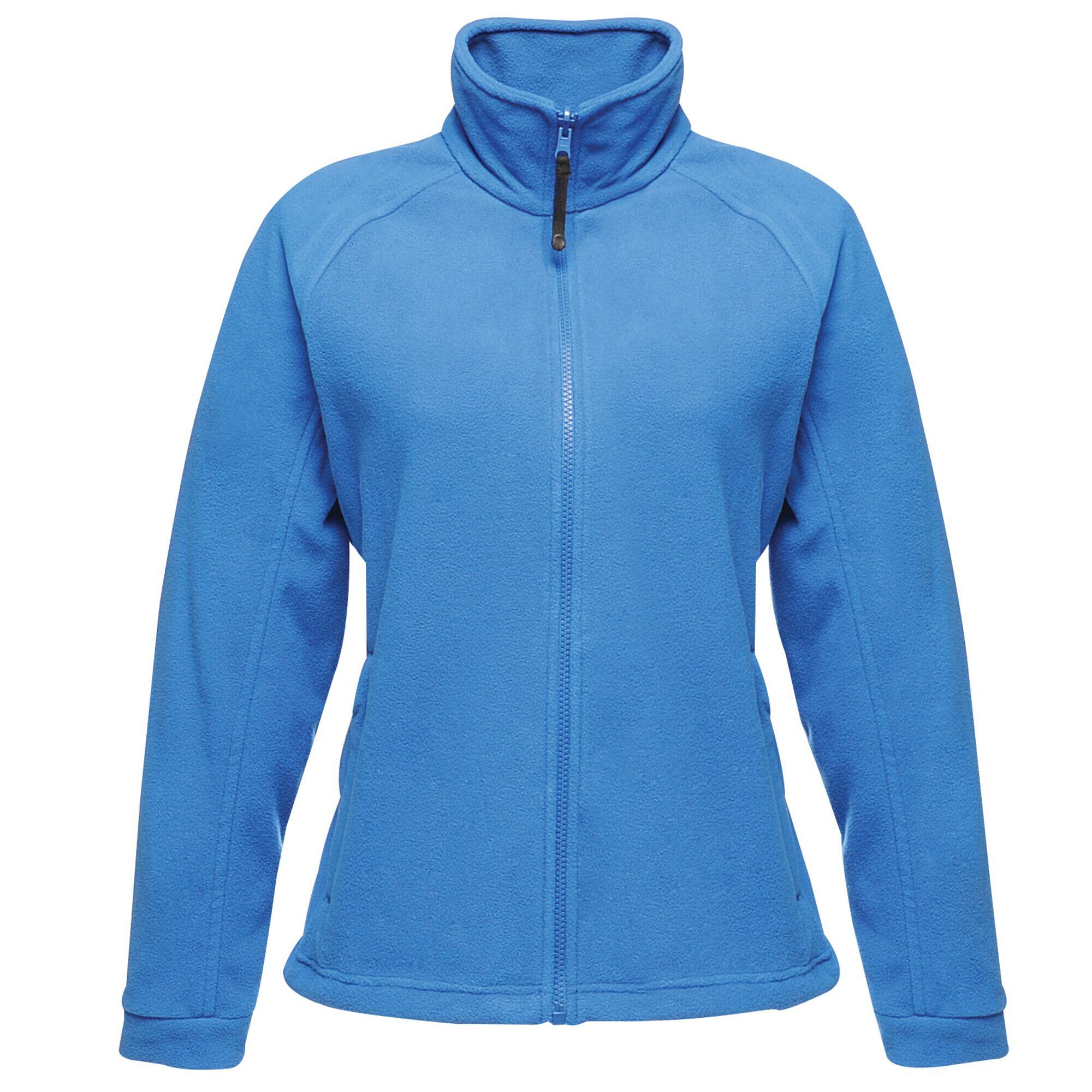 Caribbean blue fleece jacket clearance