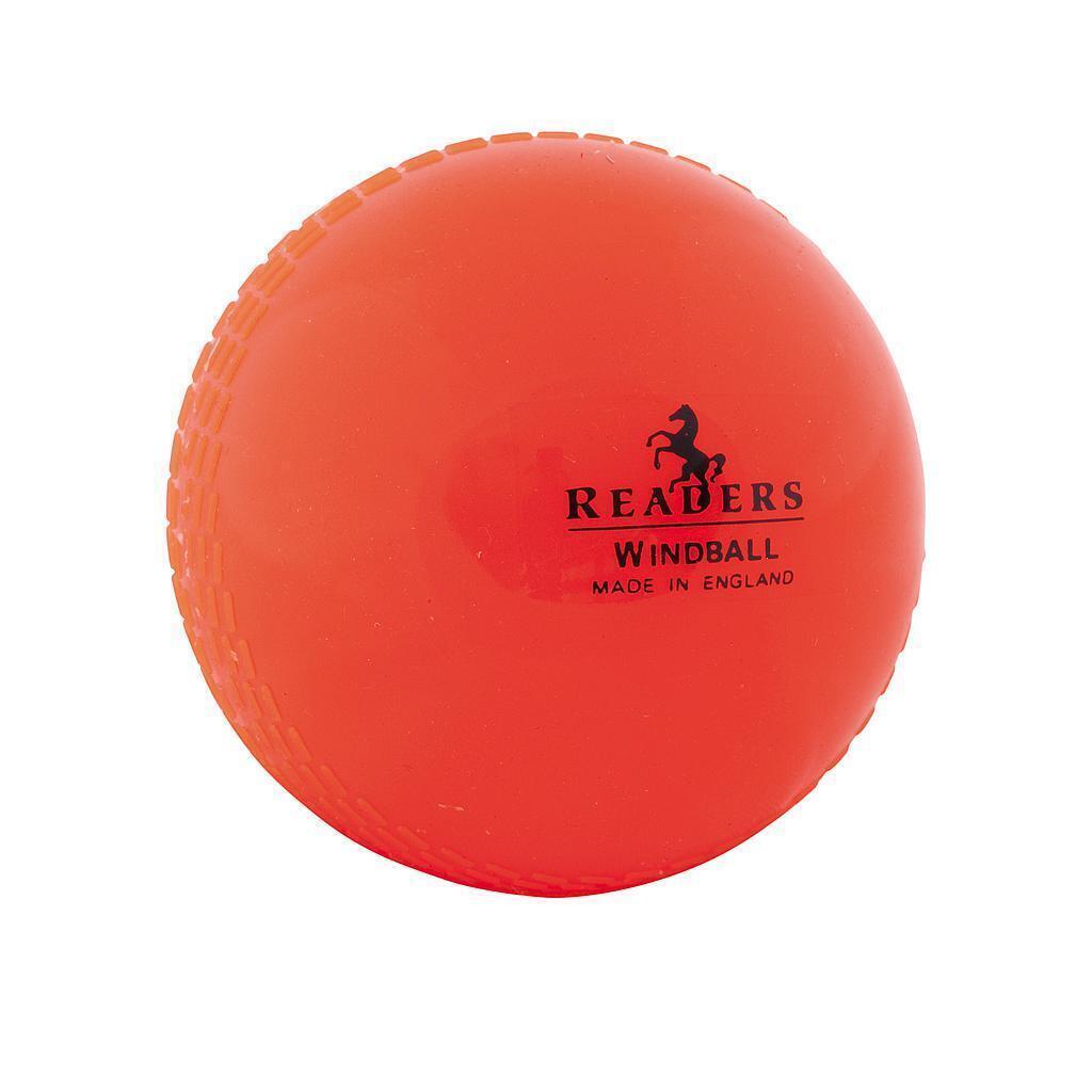 Windball Training Cricket Ball (Orange) 1/3