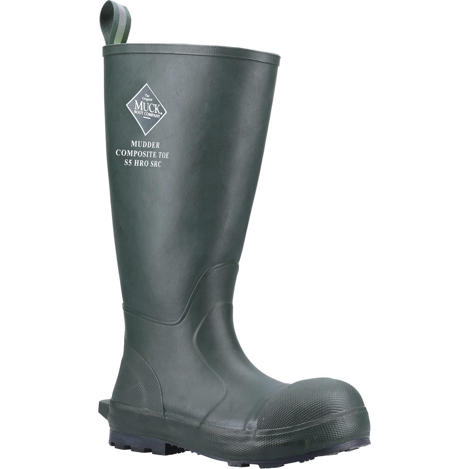 Unisex Adult Mudder Wellington Boots (Moss) 1/4