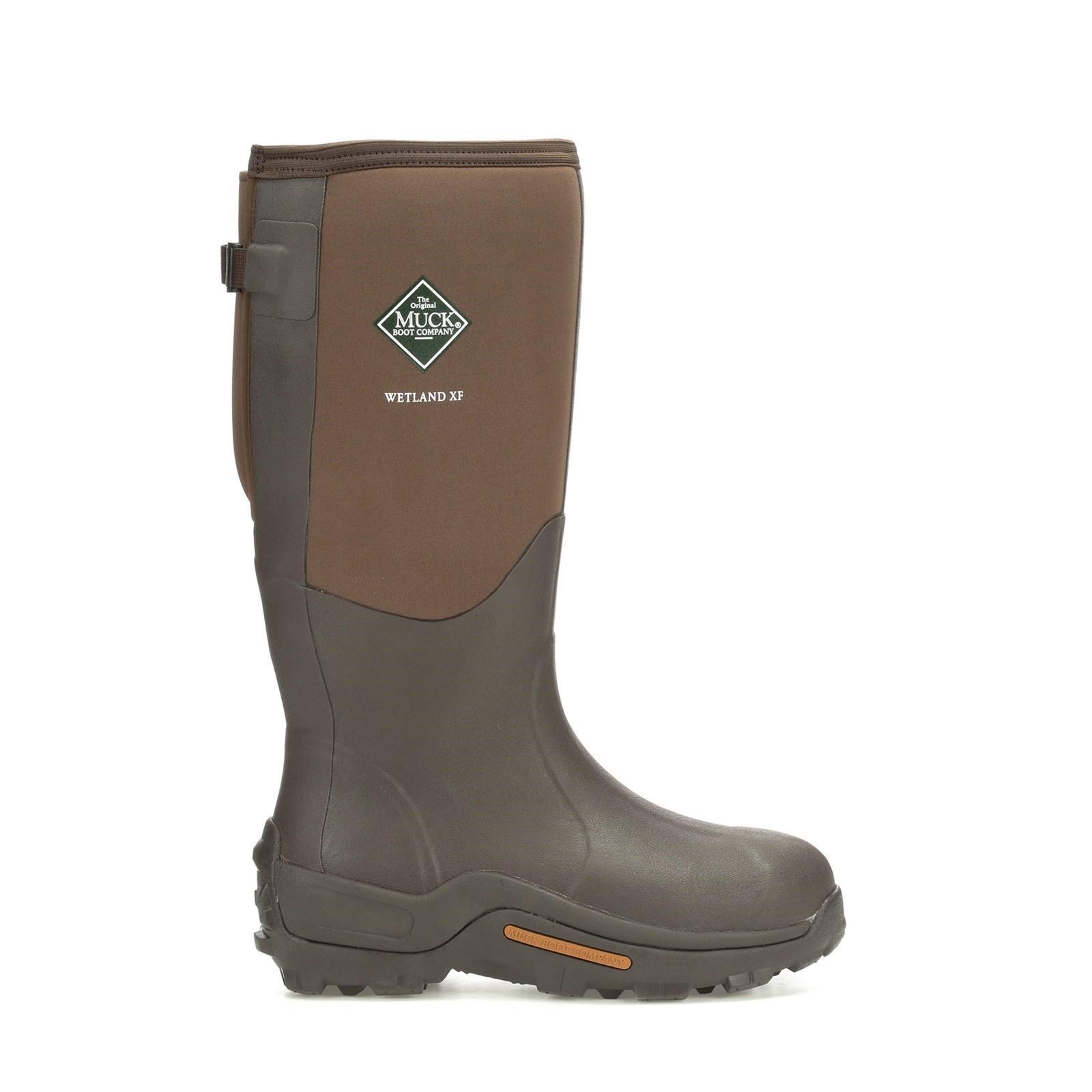 Mens Wetland XF Tall Wellington Boots (Brown) 4/4