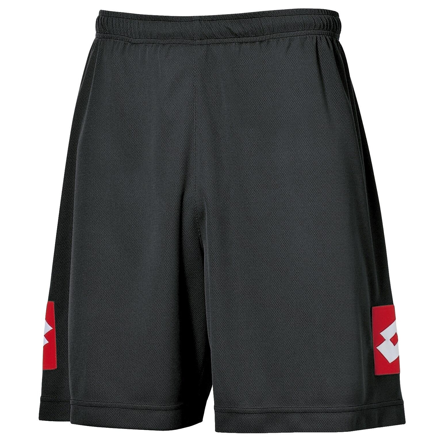 LOTTO Mens Football Sports Speed Shorts (Black)