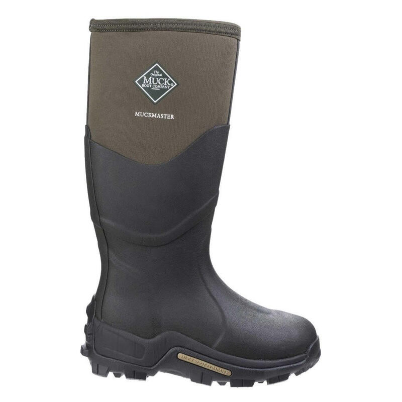 Unisex Muckmaster Hi Wellington Boots (Moss/Moss) MUCK BOOTS Decathlon