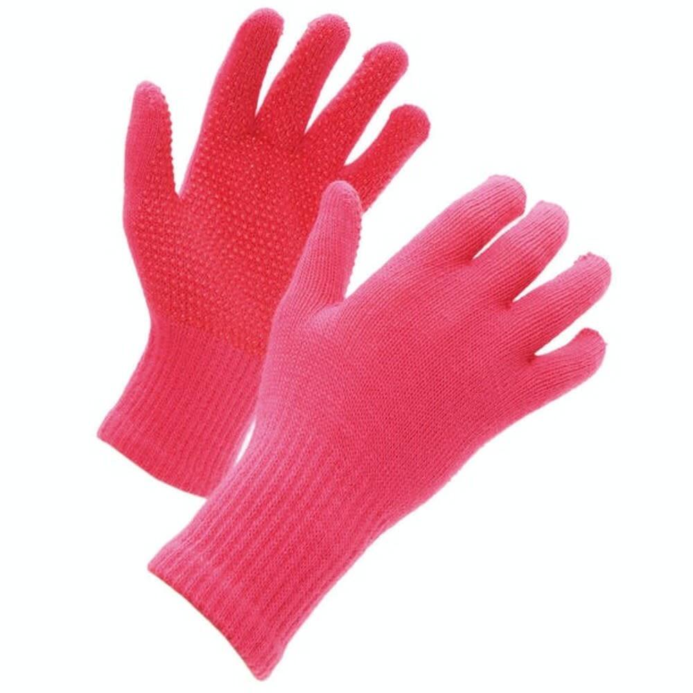 Unisex Adult Suregrip Riding Gloves (Pink) 2/2