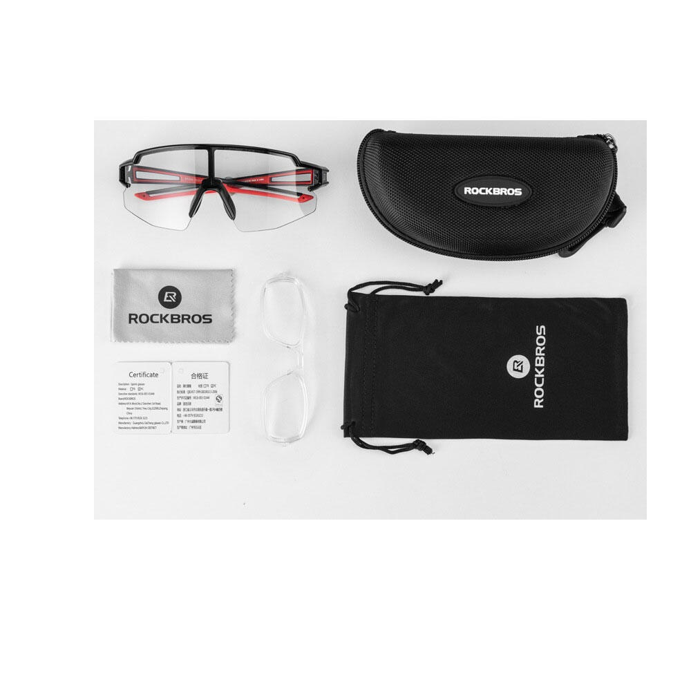 Okulary sportowe z fotochromem Rockbros 10173 5/6