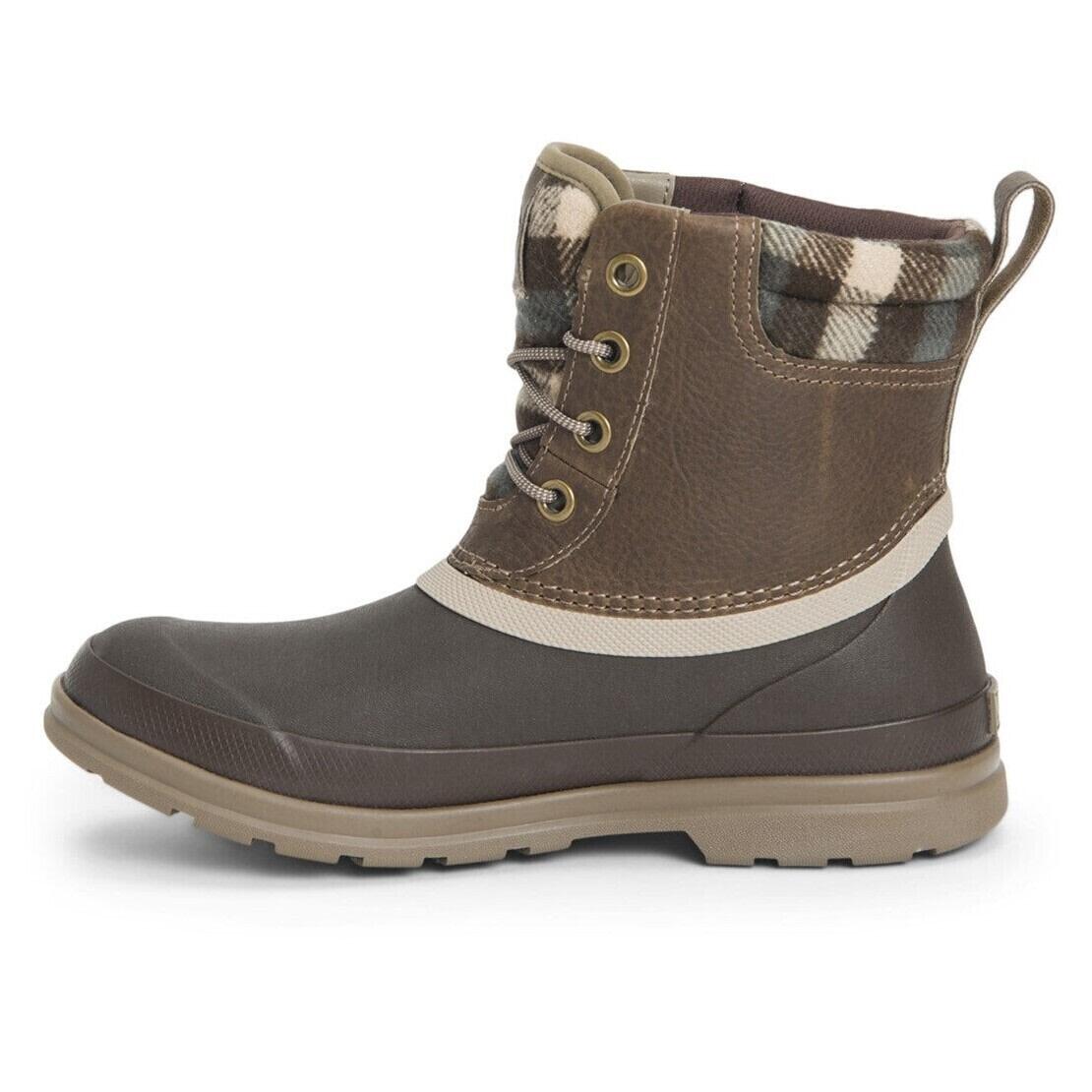 Bottes de pluie ORIGINALS DUCK LACE Femme (Marron clair / Marron) 4/4