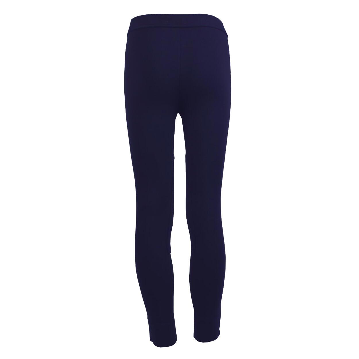 Womens/Ladies Warm Up Cotton Jodhpurs II (Navy) 2/3