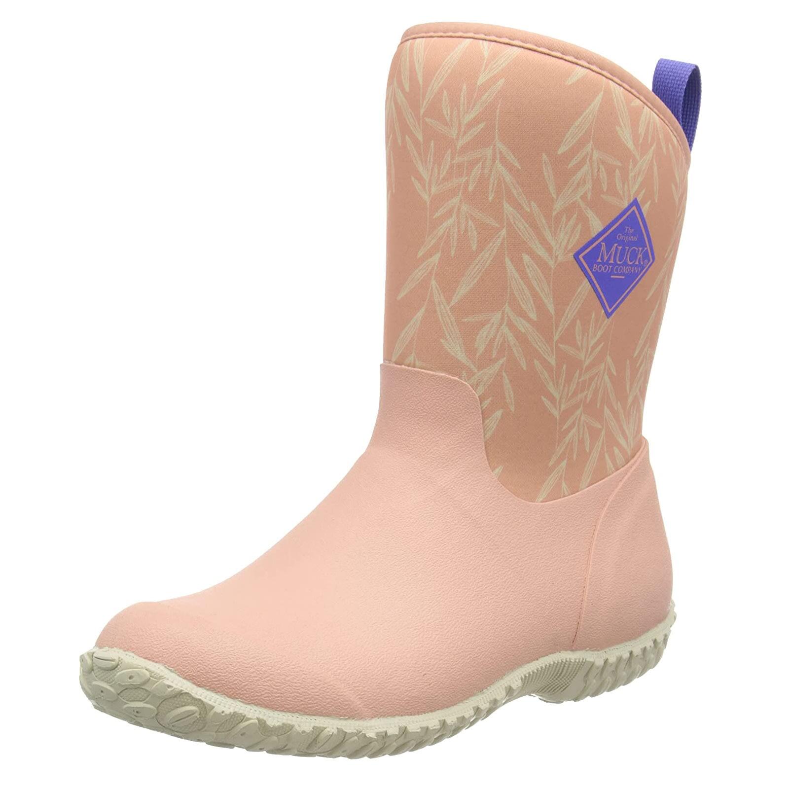 MUCK BOOTS Womens/Ladies Muckster II Wheat Short Wellington Boots (Muted Clay)