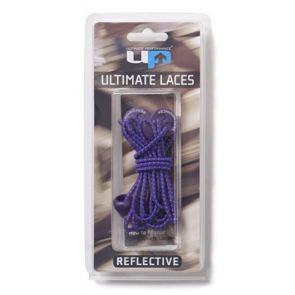 Running Reflective Shoe Laces (Purple) 1/3