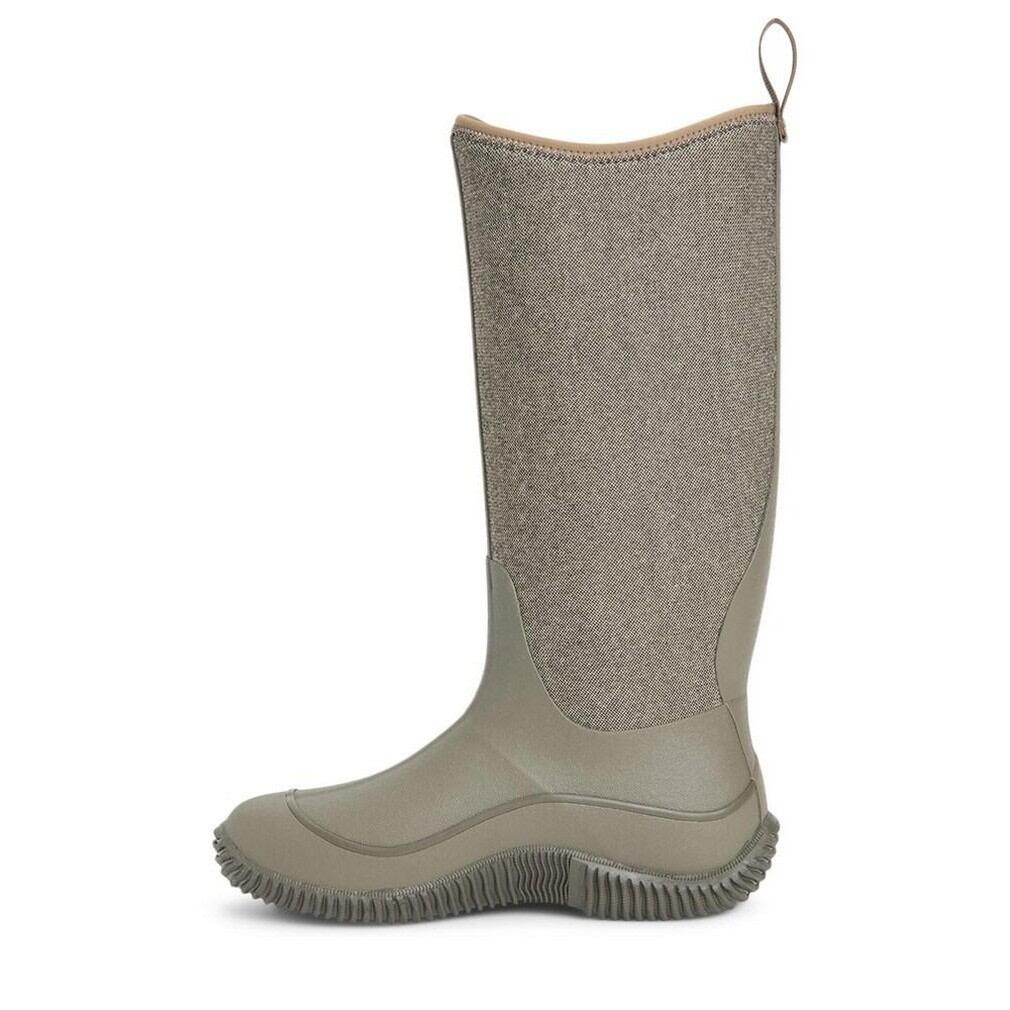 Womens/Ladies Hale Wellington Boots (Walnut Brown) 3/4