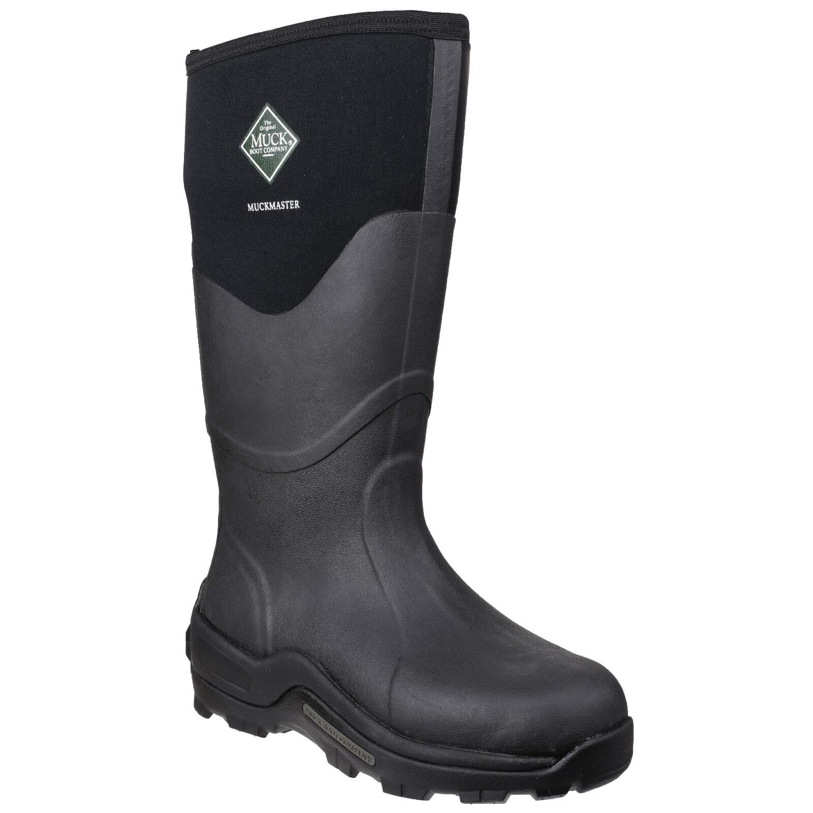 Unisex Muckmaster Hi Wellington Boots (Black) 1/3