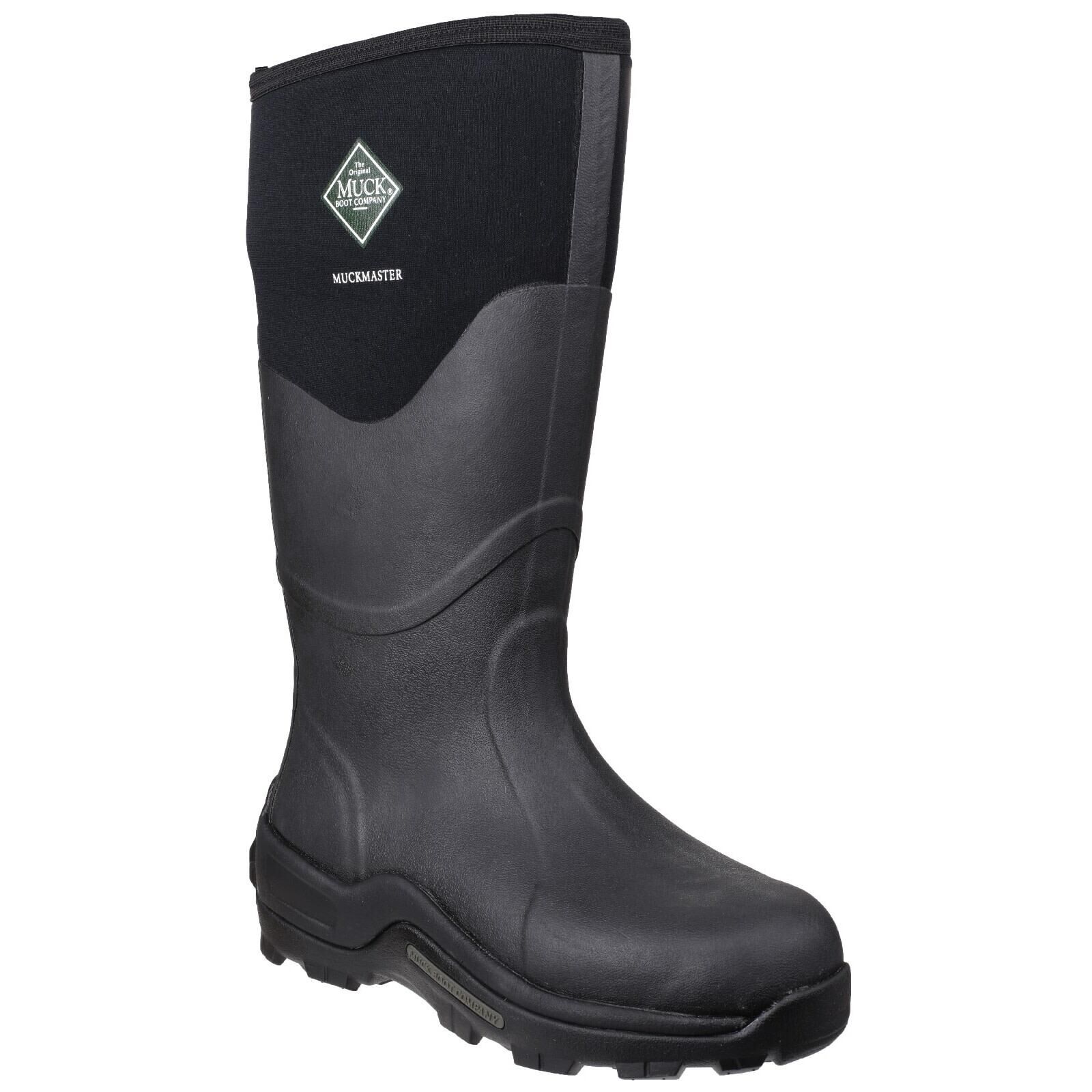 MUCK BOOTS Unisex Muckmaster Hi Wellington Boots (Black)