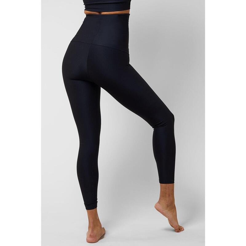 Extra Strong Compression Tummy Control High Waisted Sport Leggings Black  TLC SPORT - Decathlon