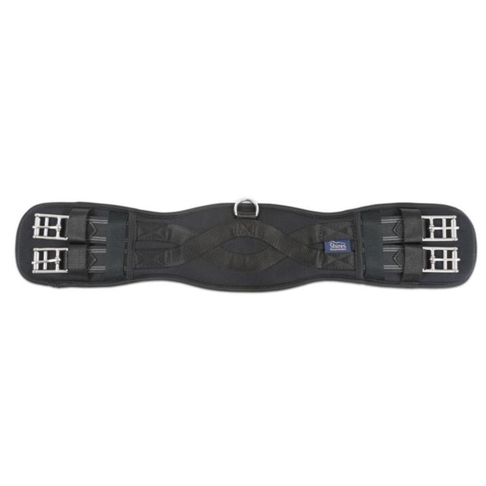 Memory Foam Horse Dressage Girth (Black) 1/3