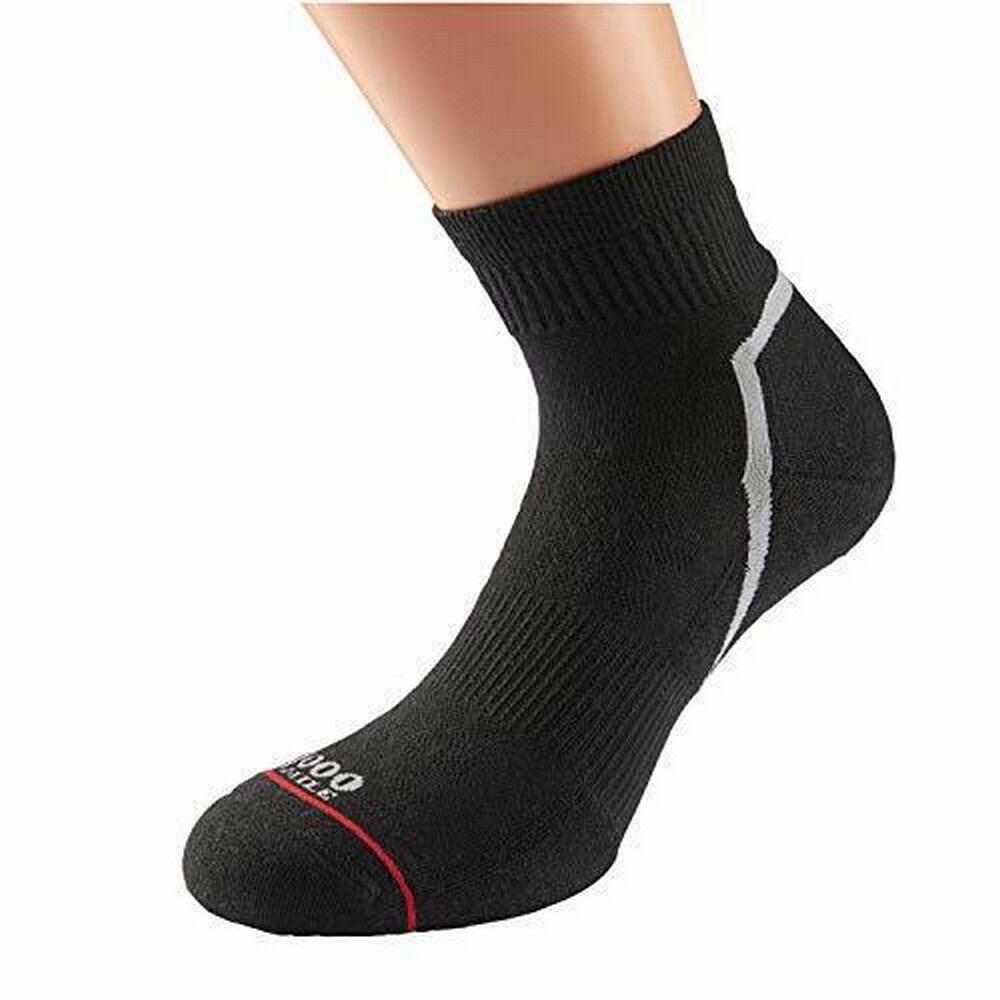 1000 MILE Mens Liner Socks (Black)