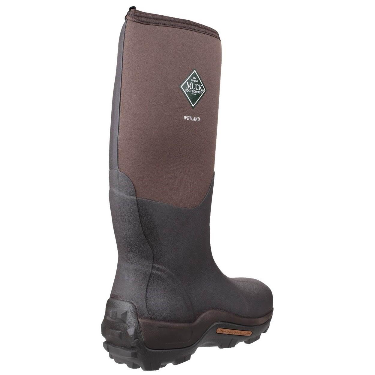 Unisex Wetland Hi Wellington Boots (Bark) 2/3