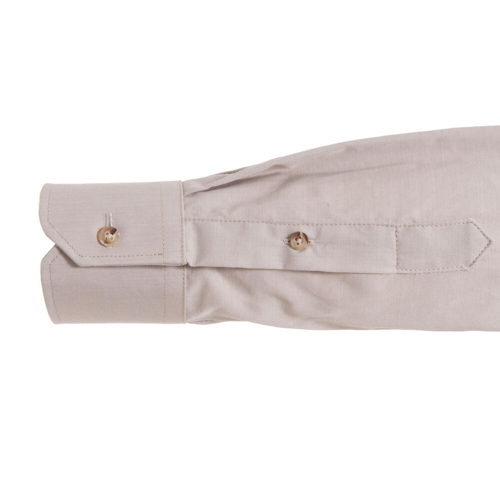 Camisa Caza Hombre Pasión Morena 01115 Beige Safari Manga Larga 6/6