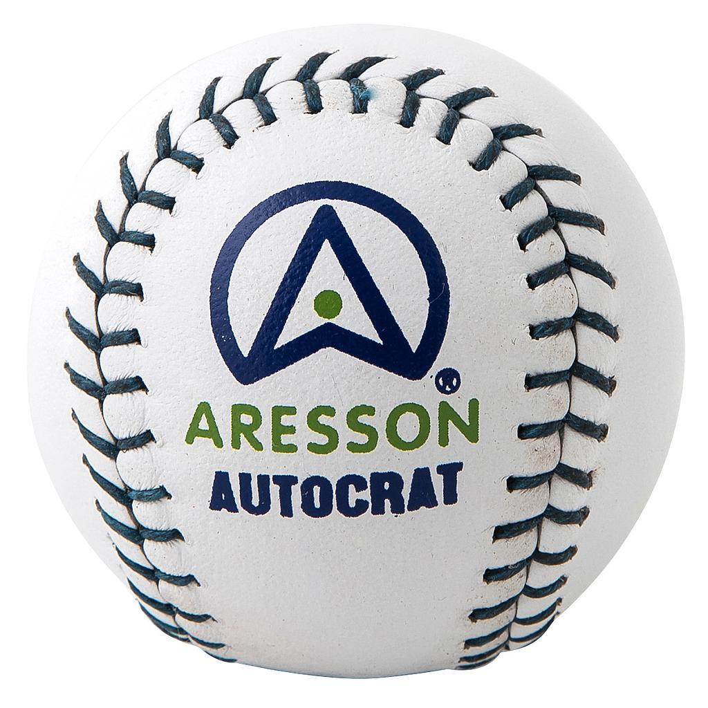 ARESSON Autocrat Leather Rounders Ball (White)