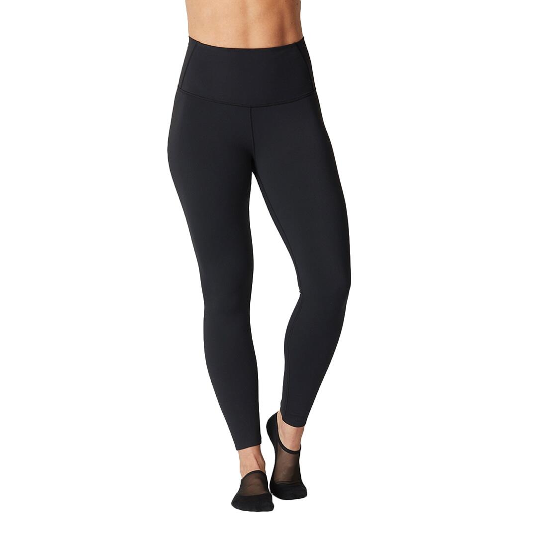 FITNESS-MAD Womens/Ladies High Waist Leggings (Black)