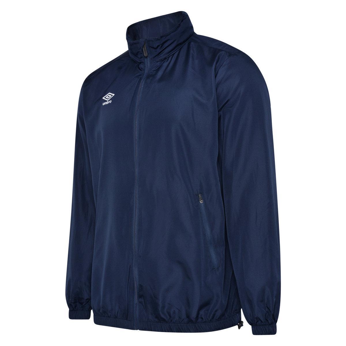 UMBRO Childrens/Kids Club Essential Light Waterproof Jacket (Dark Navy)