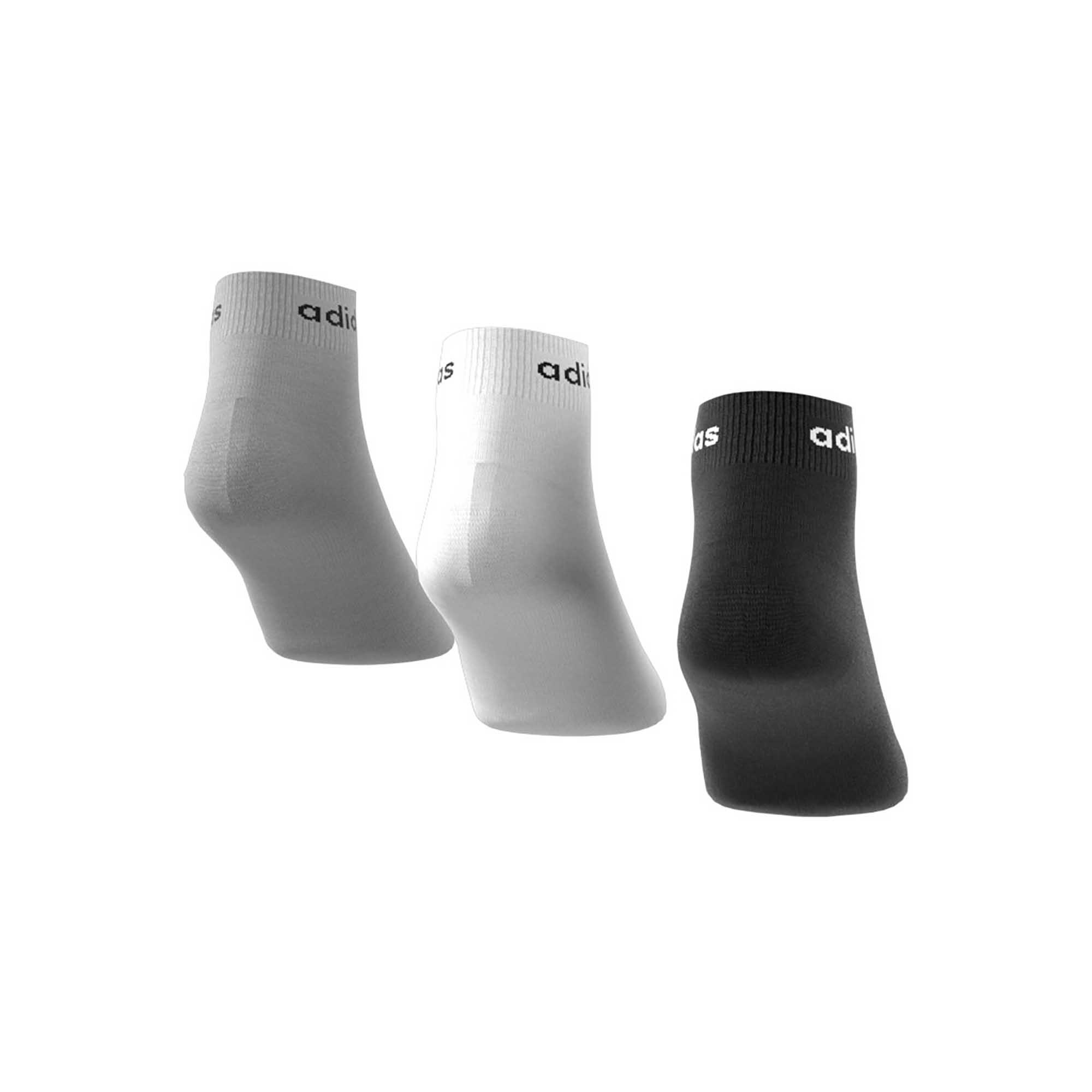 Meias Adidas Sport Nc Ankle 3Pp Pretas Adulto 5/5