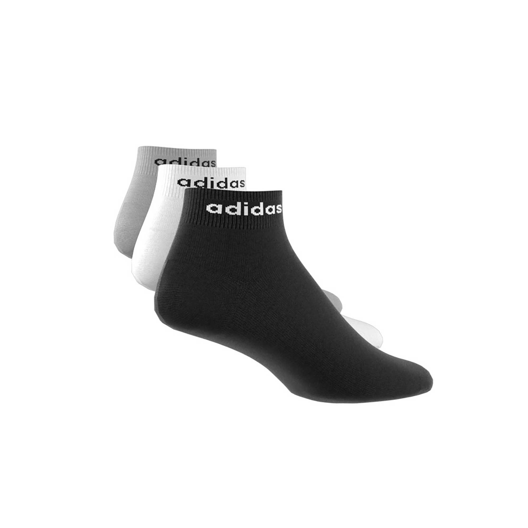 Meias Adidas Sport Nc Ankle 3Pp Pretas Adulto 4/5