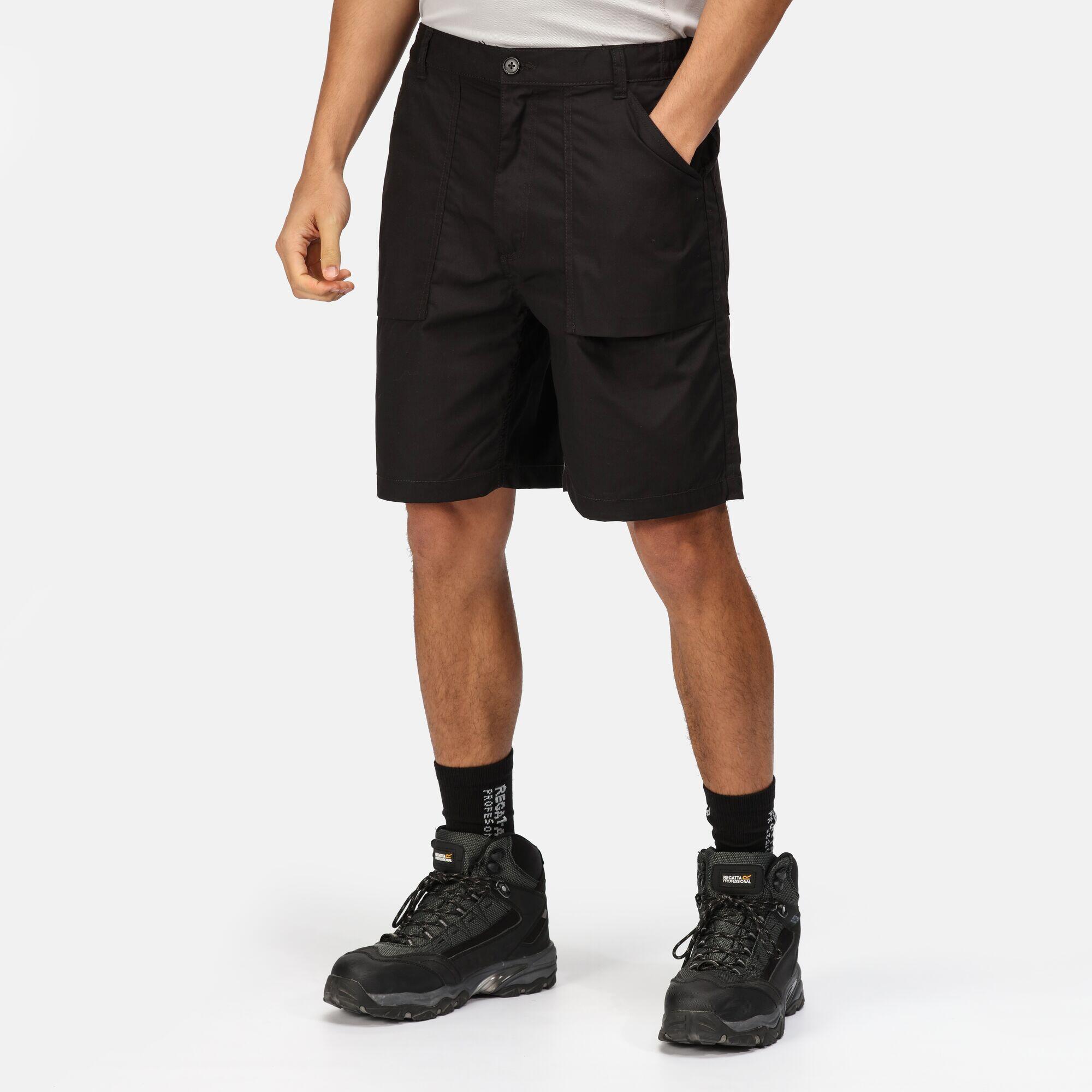 Mens New Action Sports Shorts (Black) 2/3