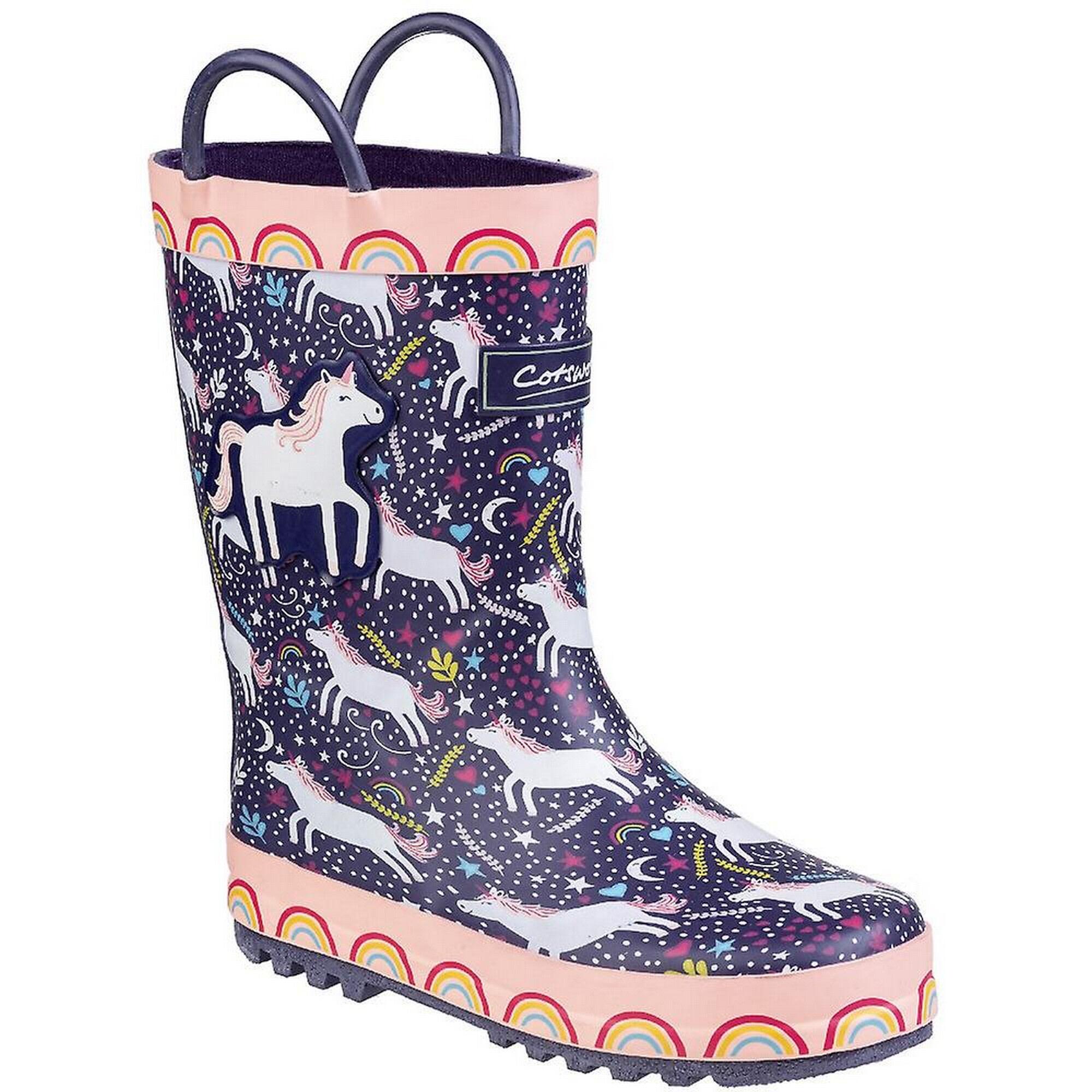 SPRINKLE Children's rain boots (Purple)