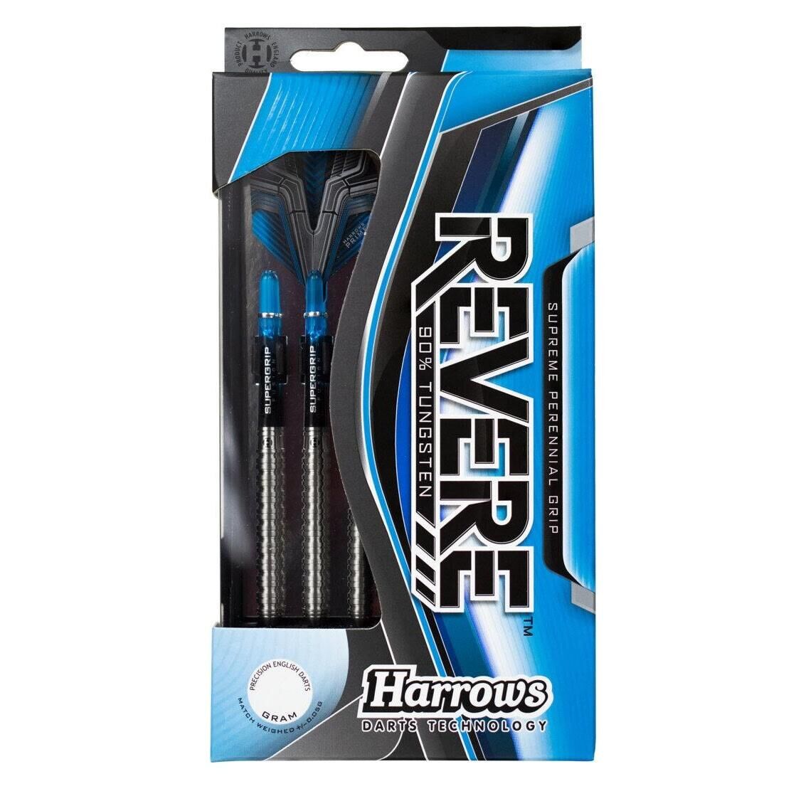 HARROWS Revere Tungsten Darts (Pack of 3) (Silver/Black/Blue)