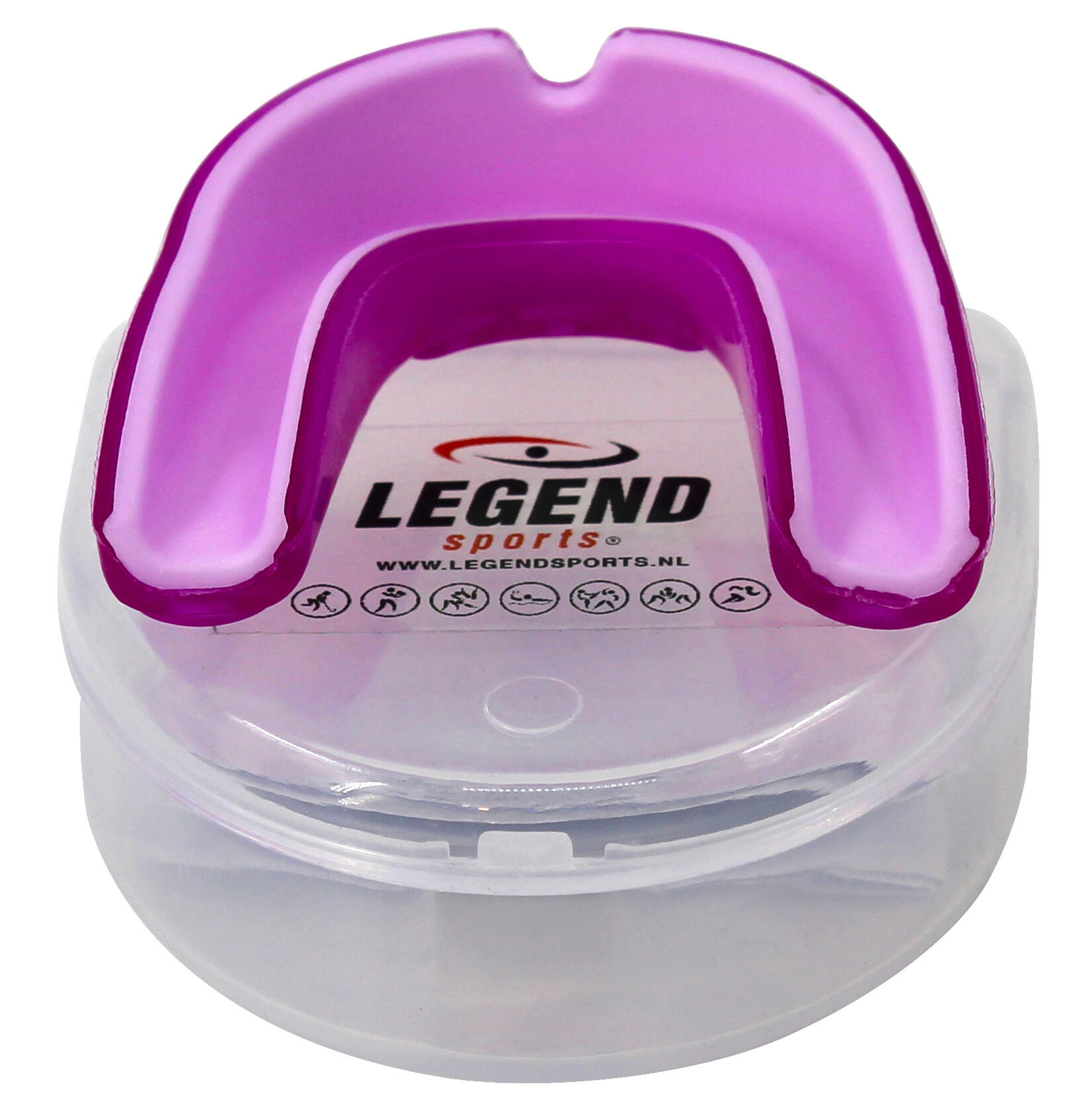 Gebitsbeschermer Dames Paars Gel Protect 5/5