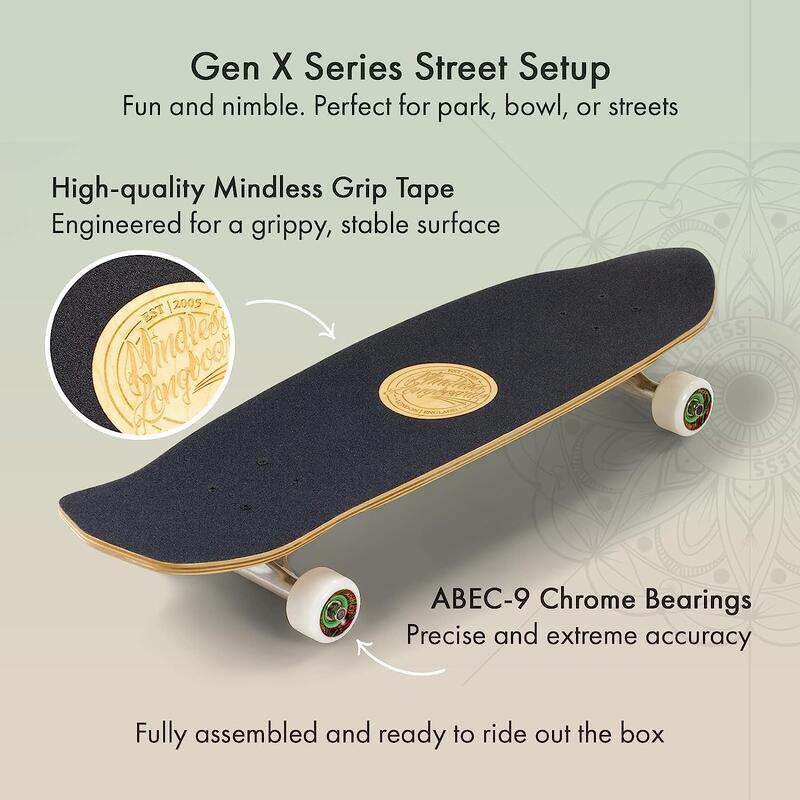 Mindless Mandala Gen X Wood Cruiser