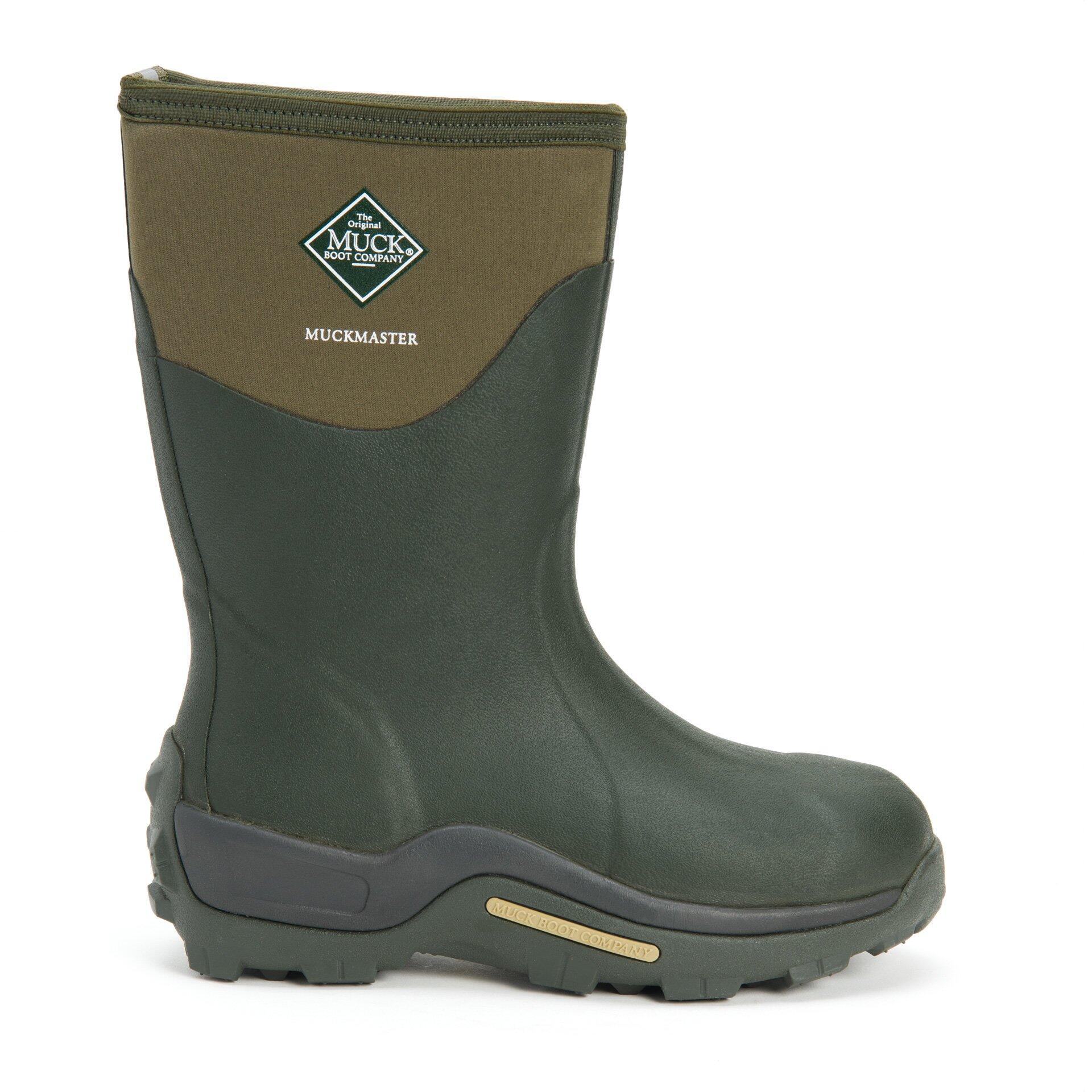 Unisex Muckmaster Hi Wellington Boots (Moss) 2/3