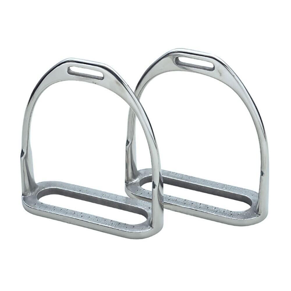 SHIRES Prussia Horse Stirrups (Silver)