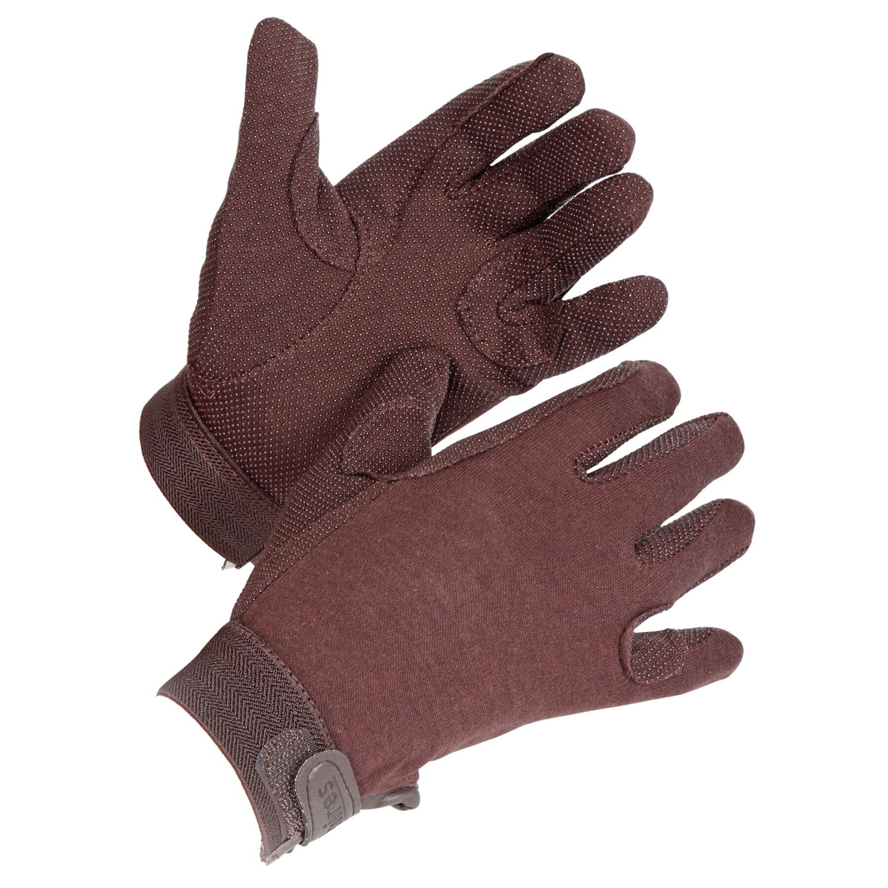 Childrens/Kids Newbury Gloves (Brown) 1/3