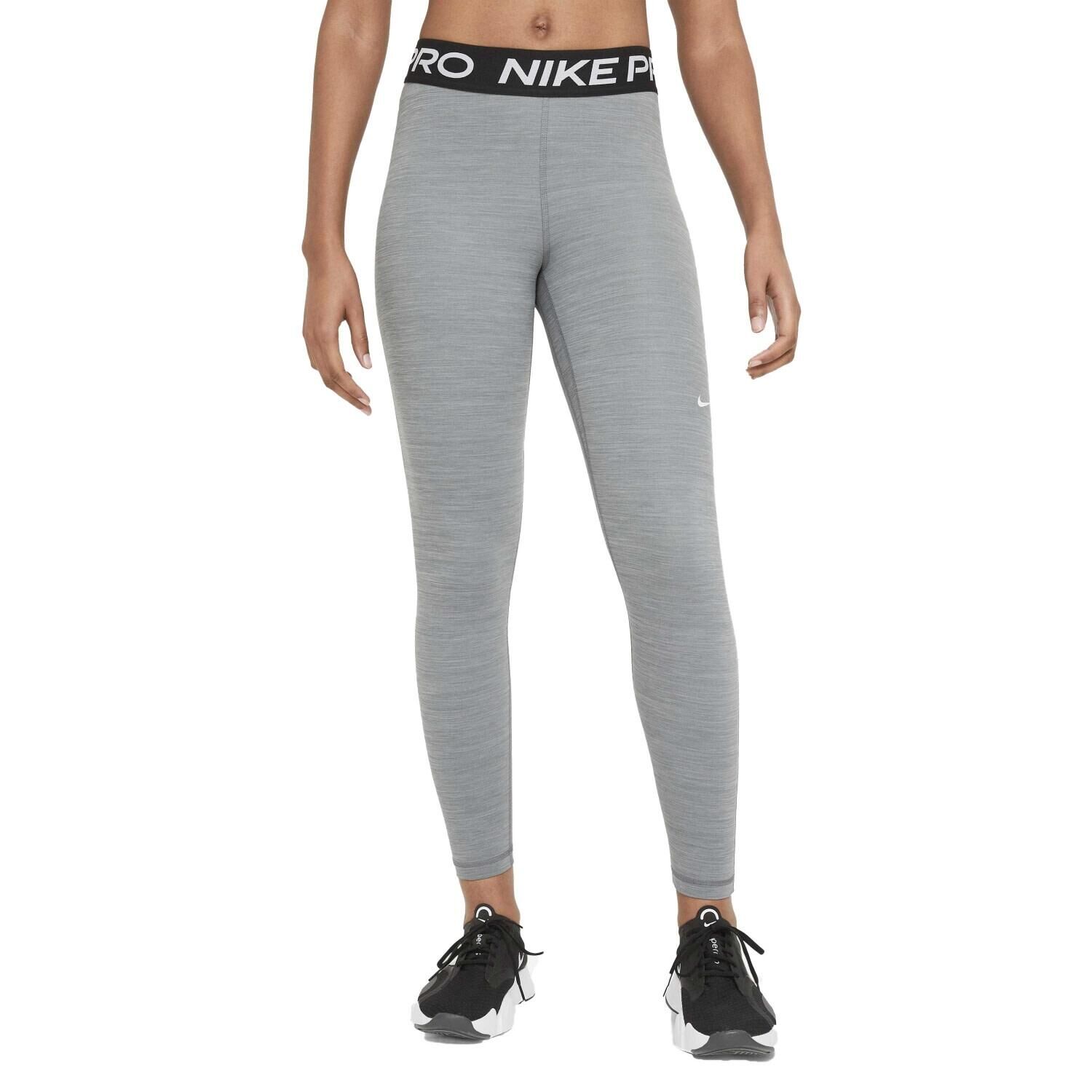 NIKE Womens/Ladies Pro Tights (Smoke Grey)