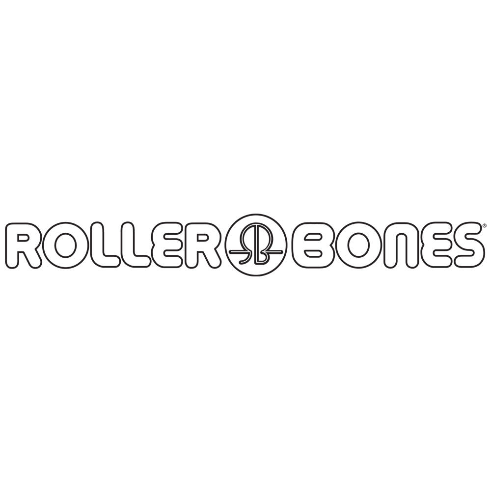 ROLLERBONES TEAM LOGO – INDOOR QUAD ROLLER SKATE WHEELS – 57MM 98A – SET OF 8 5/5