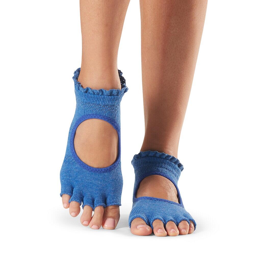 Womens/Ladies Bella Melody Half Toe Socks (Azure) 2/3