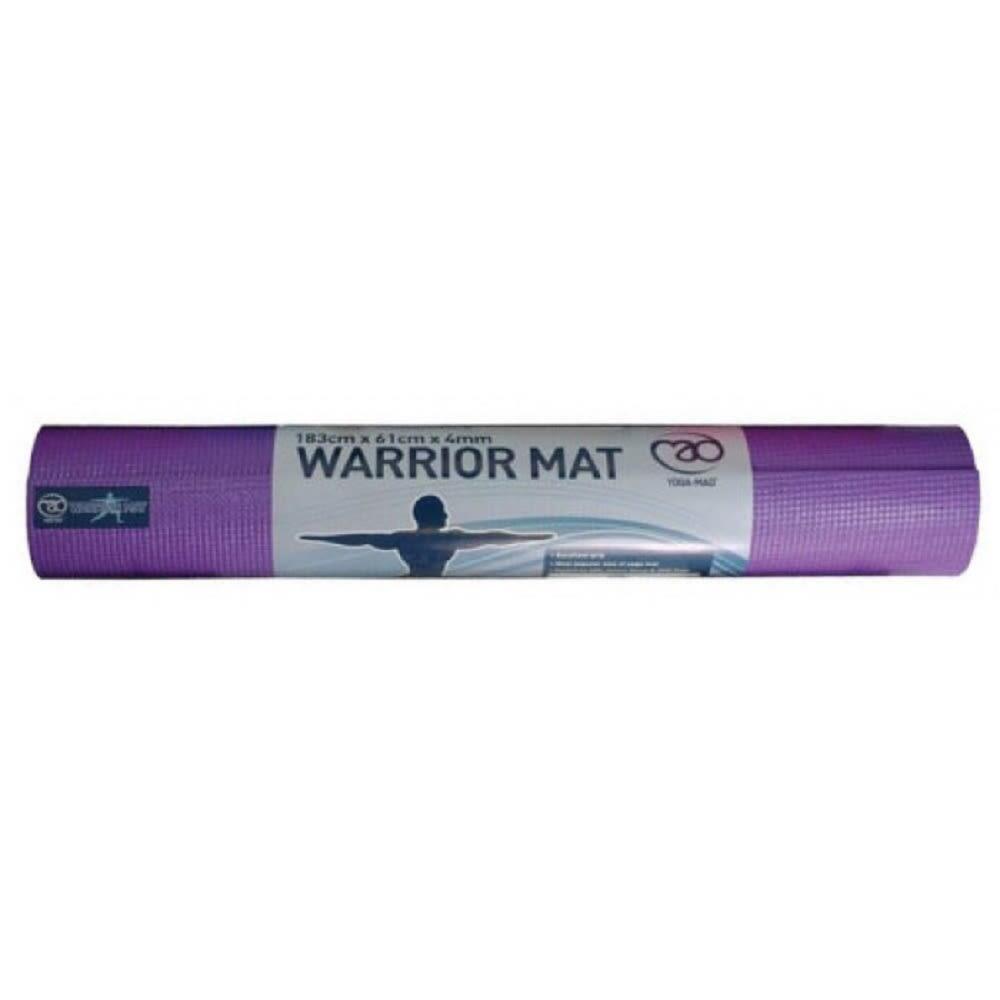 Yoga-Mad Warrior II Yoga Mat, 183cm x 61cm x 4mm