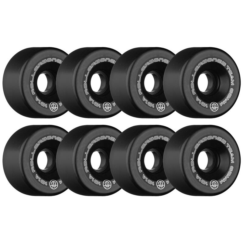 ROLLERBONES TEAM LOGO INDOOR QUAD ROLLER SKATE WHEELS 62MM 101A
