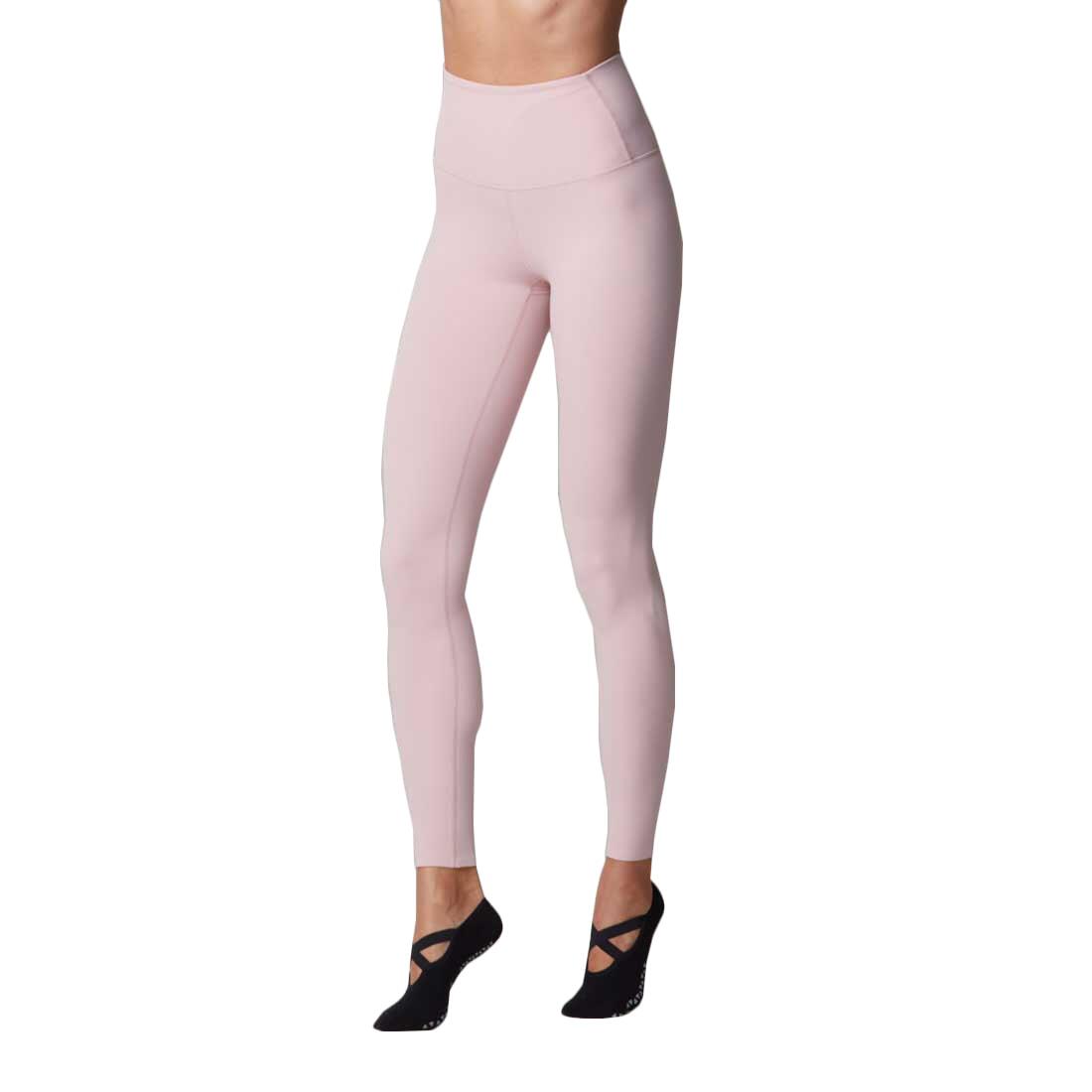 FITNESS-MAD Womens/Ladies High Waist Leggings (Pink)