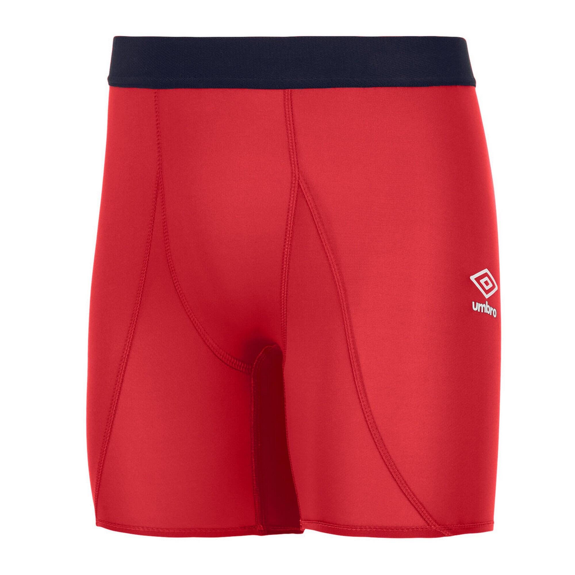 UMBRO Childrens/Kids Core Power Logo Shorts (Vermillion)