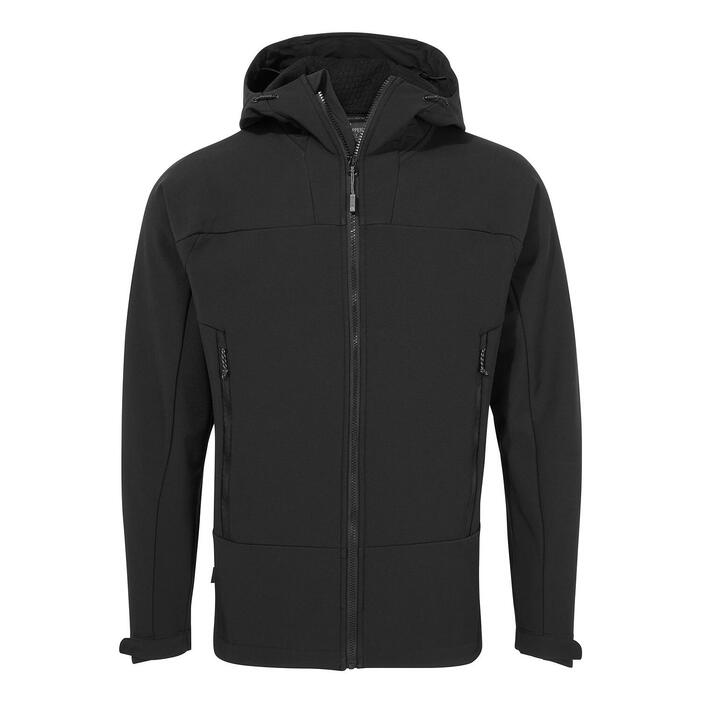 Mens Expert Hooded Active Soft Shell Jacket (Black) CRAGHOPPERS - Decathlon