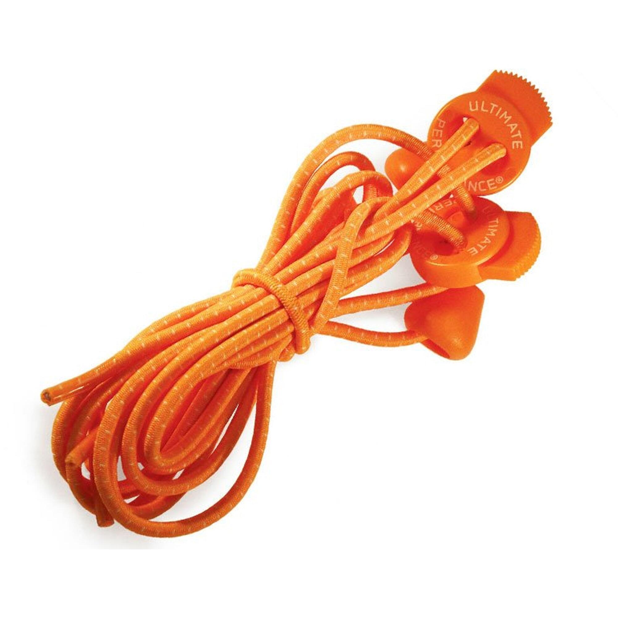 Elastic Shoe Laces (Orange) 2/2
