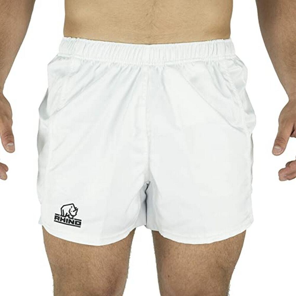 Childrens/Kids Auckland Rugby Shorts (White) 4/4