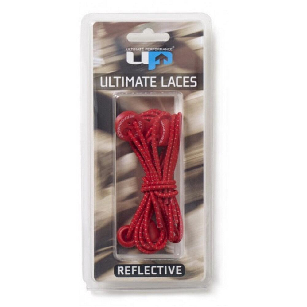 Running Reflective Shoe Laces (Red) 1/3