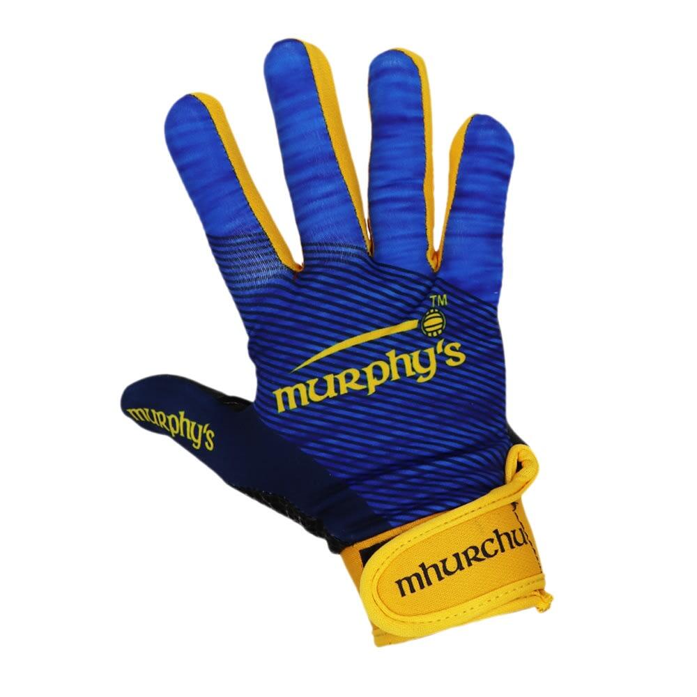 Childrens/Kids Gaelic Gloves (Navy/Yellow) 1/1