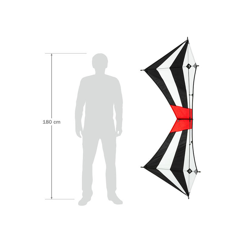 HQ-Meteor - Vierleiner, ab 12 Jahren, 76x200cm, flugfertig