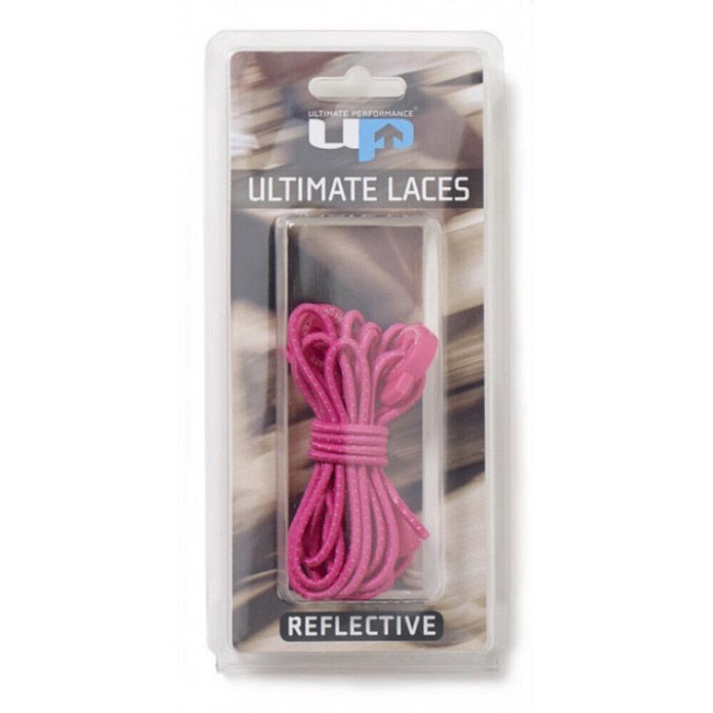 Running Reflective Shoe Laces (Pink) 1/3