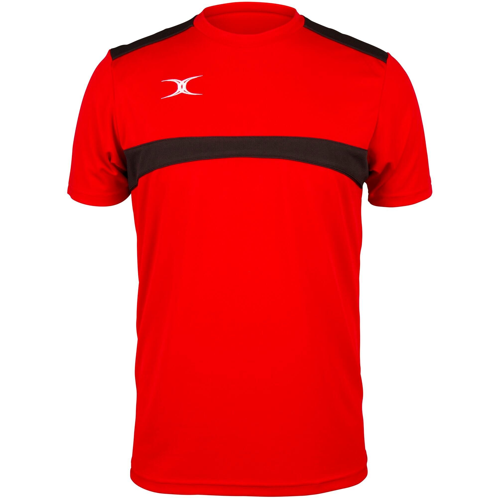 GILBERT Mens Photon TShirt (Red/Black)