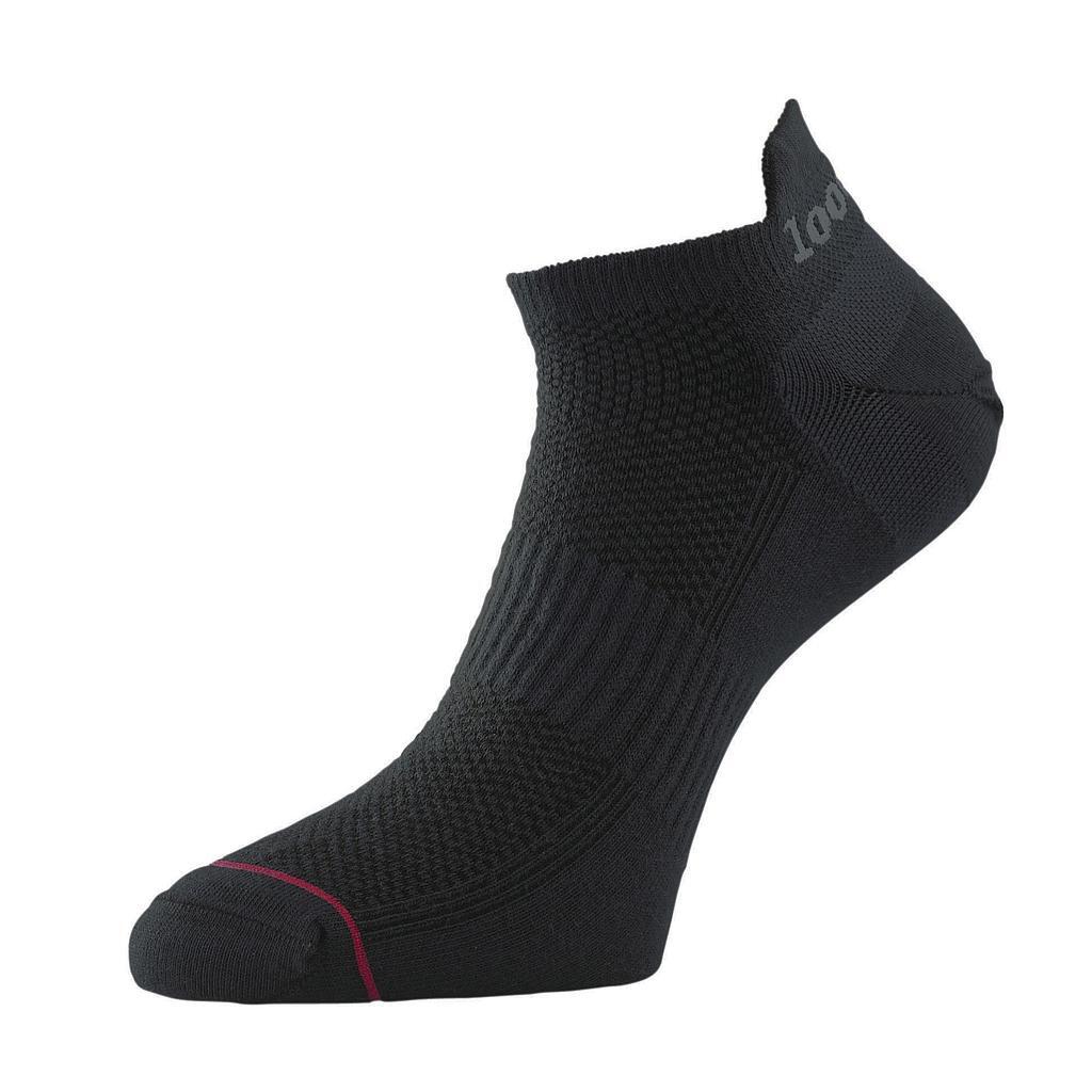 Womens/Ladies Ultimate Liner Socks (Black) 1/3